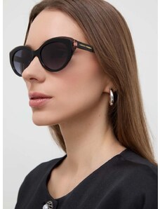 Slnečné okuliare Carolina Herrera dámske, čierna farba, HER 0250/S