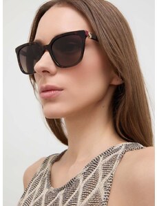 Slnečné okuliare Carolina Herrera dámske, hnedá farba, HER 0236/S