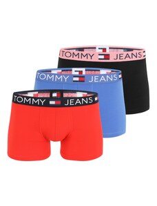 Tommy Jeans Boxerky modrá / červená / čierna / biela
