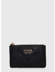 Peňaženka Guess JENA dámsky, čierna farba, SWPG92 20340