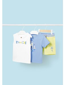 Set - tričko s potlačou a kraťasy Mayoral - 2401658036