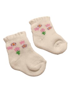 Tombiš Froté ponožky pre novorodenca smotanové veľ. 0-3 mesiace