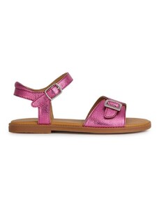 Detské sandále Geox SANDAL fialová farba