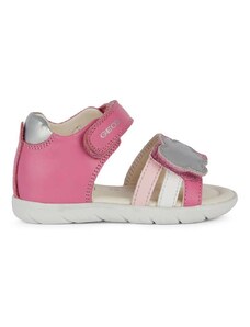 Detské sandále Geox SANDAL ALUL ružová farba