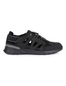 Sandále Geox U SANZIO pánske, čierna farba, U45G7D 0EK15 C9999