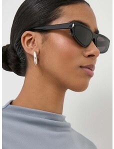 Slnečné okuliare Saint Laurent dámske, čierna farba, SL 634 NOVA