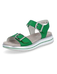 RIEKER Dámske sandále REMONTE D1J51-52 zelená S4