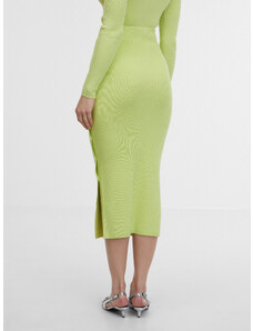 Orsay Light Green Women's Midi Sweater Skirt - Women's