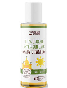 Wooden Spoon Organic After-Sun Oil "Baby & Family" 100ml