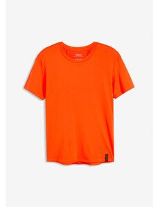 bonprix Funkčné tričko so sieťovinou, farba oranžová