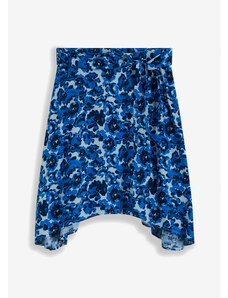 bonprix Mini sukňa, asymetrická, farba modrá, rozm. 48