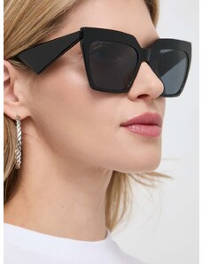 Slnečné okuliare Etro dámske, čierna farba, ETRO 0001/S