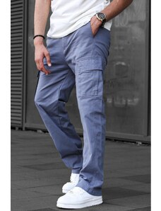 Madmext Smoky Men's Cargo Pocket Baggy Trousers 6811