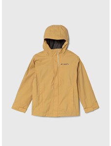Detská bunda Columbia Watertight Jacket žltá farba