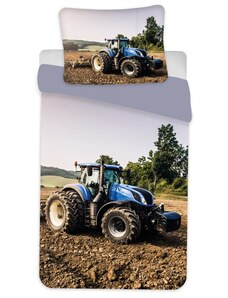 Carbotex Obliečky do postieľky s Traktorom 02 100x135 40x60 cm 100% Bavlna