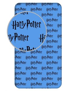 Jerry Fabrics Detské prestieradlo Harry Potter 01 90x200 cm 100% bavlna