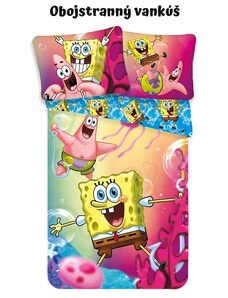 Jerry Fabrics Obliečky Sponge Bob 02 140x200 70x90 cm 100% Bavlna