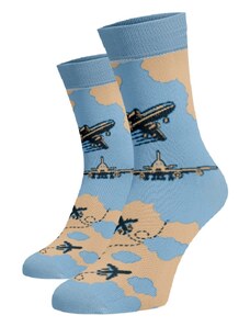 Benami Veselé ponožky lietadlá a oblaky