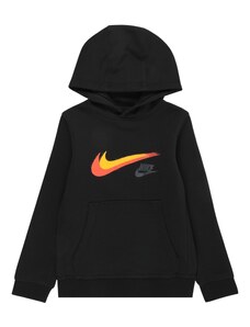 Nike Sportswear Mikina žltá / antracitová / koralová / čierna