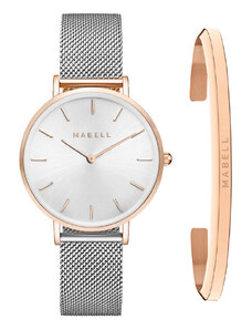 Mabell Set hodiniek a náramku z chirurgickej ocele RADIANCE