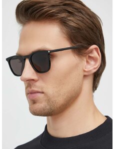 Slnečné okuliare Saint Laurent pánske, čierna farba, SL 623