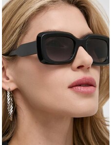 Slnečné okuliare Chloé dámske, čierna farba, CH0188S