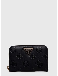 Peňaženka Guess JENA dámsky, čierna farba, SWPG92 20400
