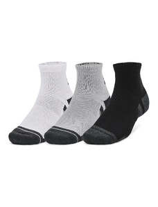 Pánske ponožky Under Armour Performance Tech 3-Pack Qtr Mod Gray