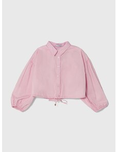 Detská košeľa Pinko Up ružová farba