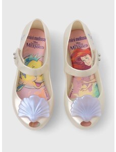 Detské balerínky Melissa ULTRAGIRL LITTLE, x Disney béžová farba