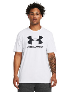 Pánske tričko Under Armour Sportstyle Logo Update Ss White 100