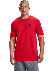 Pánske tričko Under Armour Sportstyle Lc Ss Red