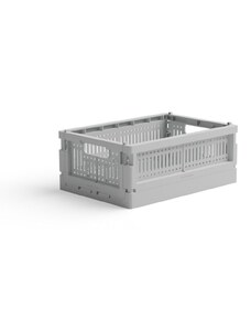 Skladacia prepravka mini Made Crate - misty grey