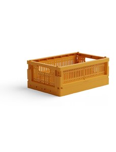 Skladacia prepravka mini Made Crate - mustard
