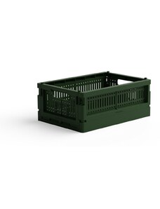 Skladacia prepravka mini Made Crate - racing green