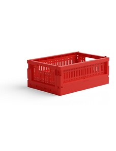 Skladacia prepravka mini Made Crate - so bright red