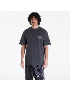 Pánske tričko Lee Loose Logo Tee Washed Black
