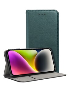 OEM Smart Magnetické Puzdro pre Samsung Galaxy S24 , Zelené