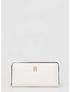 Peňaženka Tommy Hilfiger dámsky, biela farba, AW0AW16094