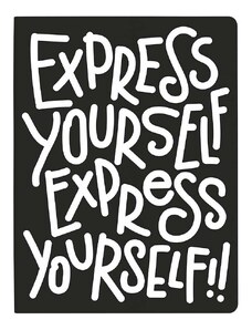 Zápisník Nuuna Express Yourself L