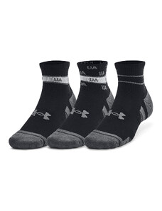 Pánske ponožky Under Armour Perf Tech Nvlty 3-Pack Qtr Black 001