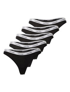 Calvin Klein Underwear Tangá svetlosivá / čierna / biela