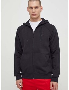 Mikina adidas Originals SST Hoodie pánska, tmavomodrá farba, s kapucňou, s potlačou, IR9439,