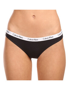 3PACK dámske nohavičky Calvin Klein čierne (QD3588E-001)