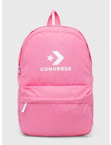Ruksak Converse ružová farba, veľký, s potlačou