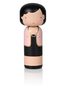 Kokeshi bábika Lucie Kaas Coco In Pink