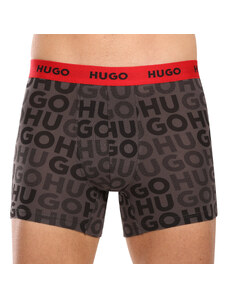 3PACK pánske boxerky HUGO viacfarebné (50510192 025)