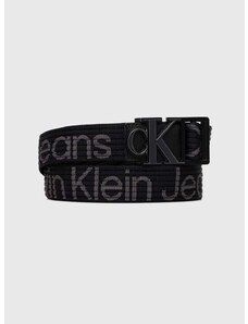 Opasok Calvin Klein Jeans pánsky,čierna farba,K50K511819