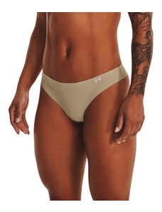 Nohavičky Under Armour Ps Thong 3-Pack Beige