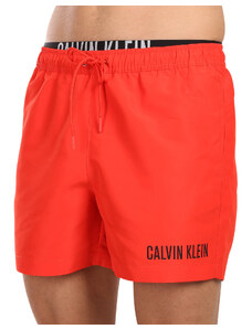 Pánske plavky Calvin Klein červené (KM0KM00992-XM9)